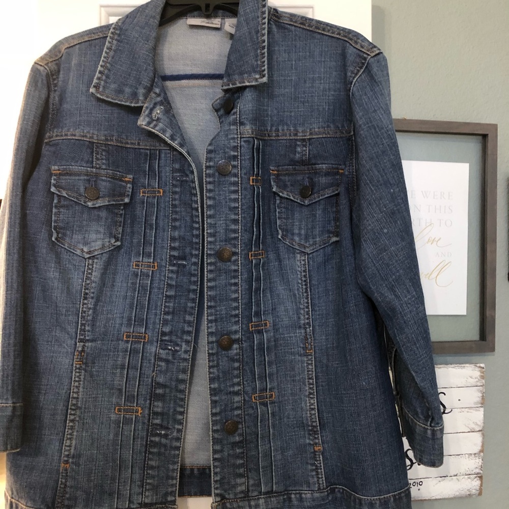 Jean Jacket by Chico’s Platinum